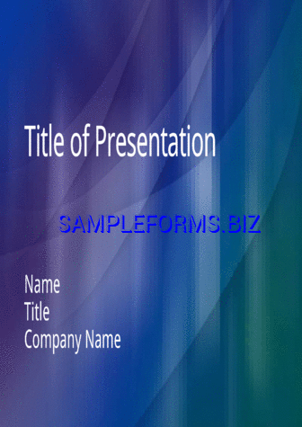 Sample Presentation Slides (Three Swooshes Design) pdf potx free